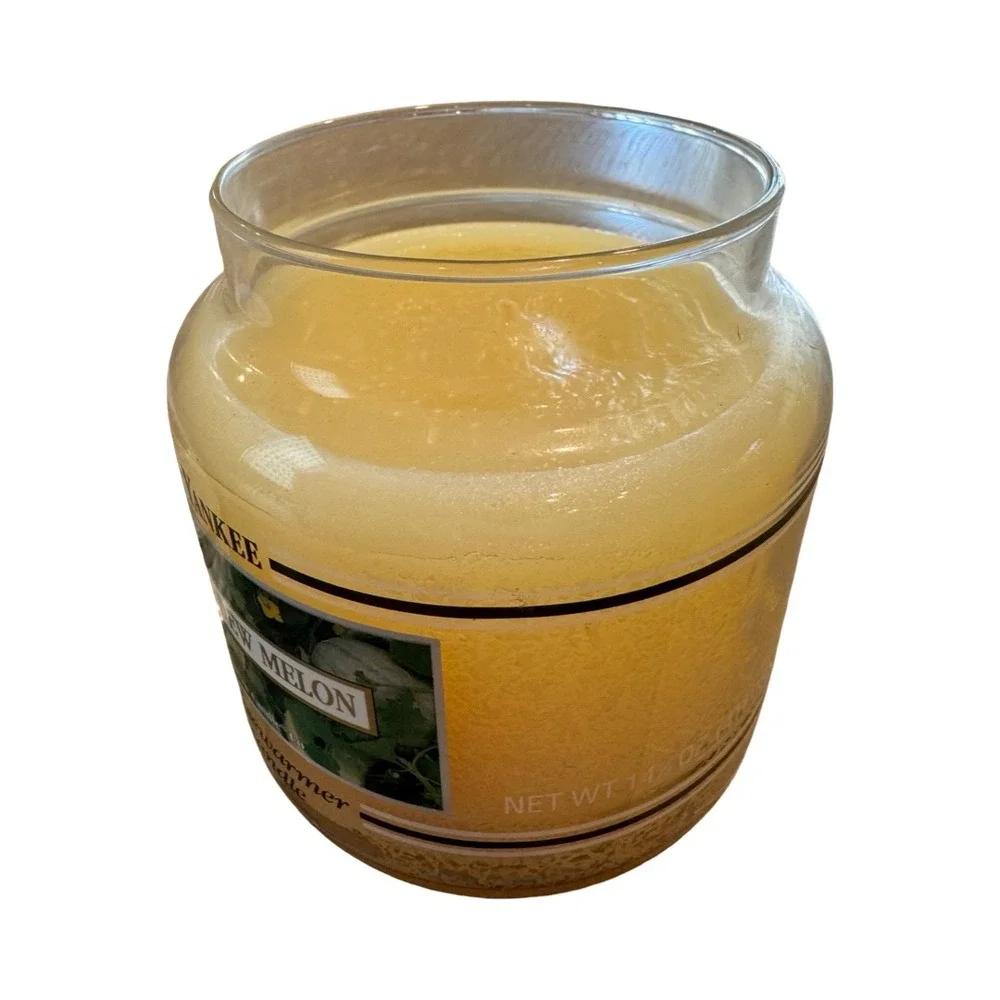 Yankee Candle Honeydew Melon Housewarmer 14.5 oz Glass Jar Single Wick Candle